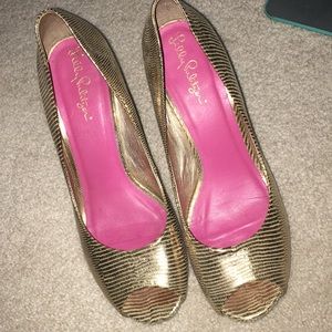 Lilly Pulitzer wedges